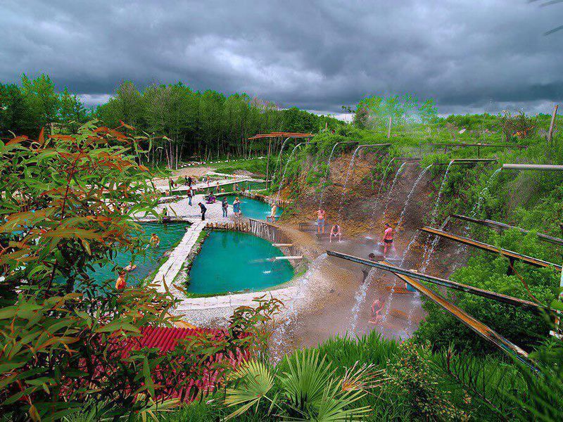 Горячие источники Абхазии